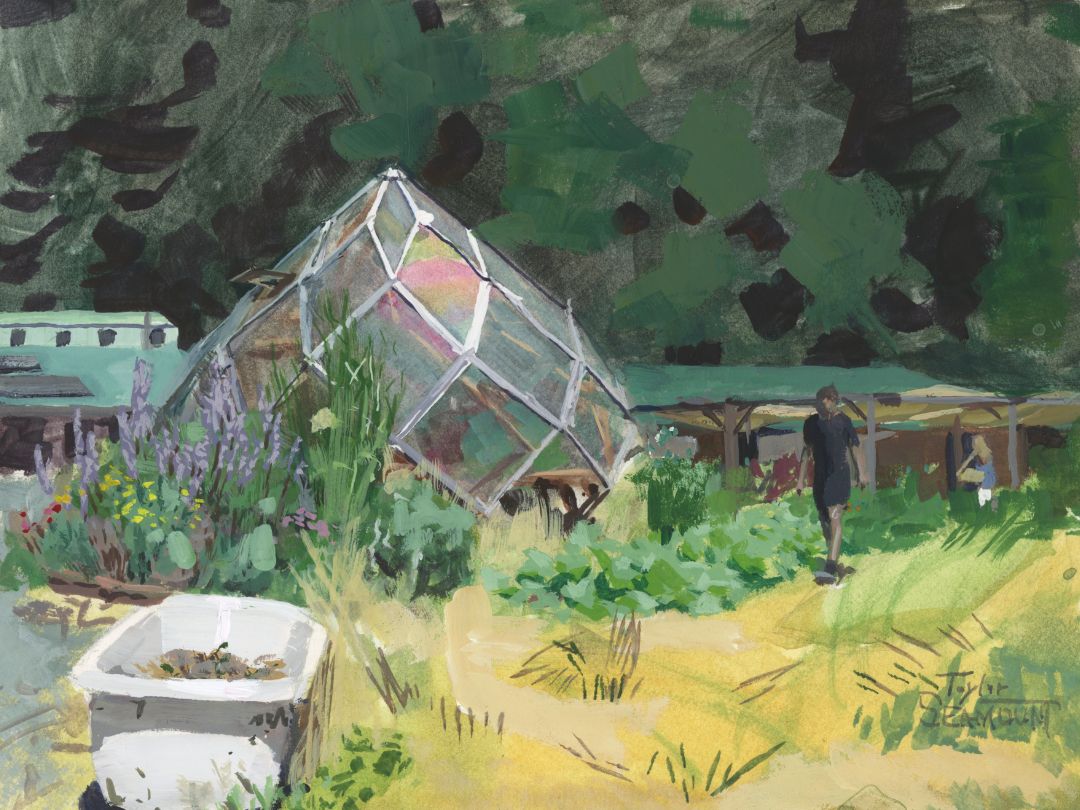 Solarpunk Farms Dome by Taylor Seamount